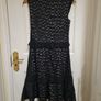 RRP 340e Reiss Abigail black dress Image 9