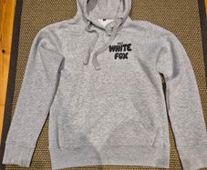 White fox hoodie