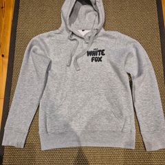 White fox hoodie