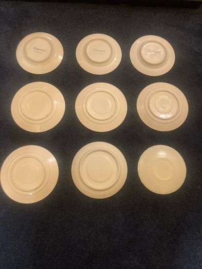 Vintage Saucers/Side and Dinner Plates FROM 6euro EACH.