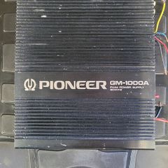 Pioneer and Caliber amps