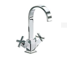 Mayfair Ice Fall Bathroom tap, Mono block + waste Kit