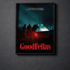 Unique Goodfellas Canvas Poster - FREE POST