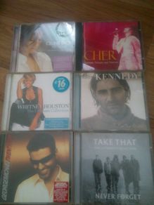 selection of CDs for sale mixed lot