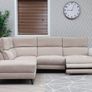NEW Natalia Power Recliner Corner Sofa with USB LHF or RHF Chaise Image 7