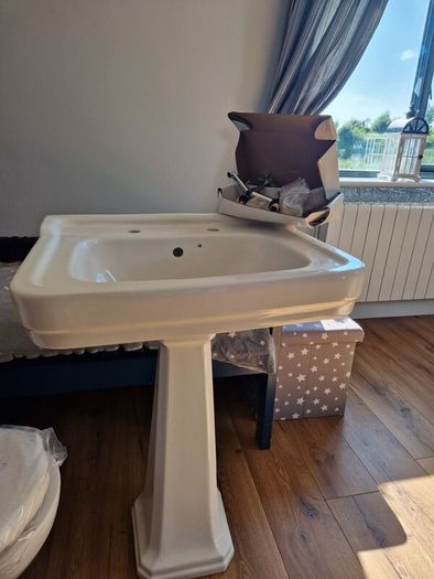 Toilet and sink