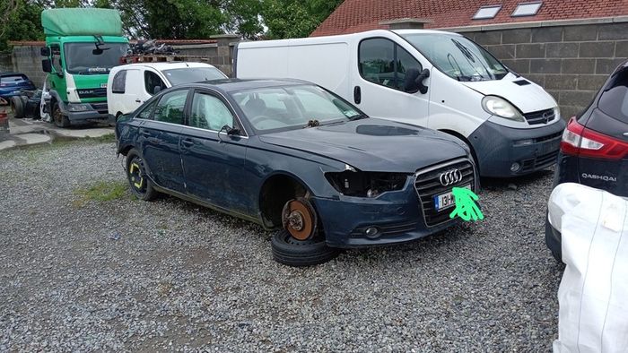 audi A6 breaking