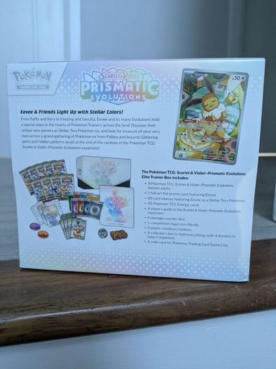 Pokemon Prismatic Evolution ETB