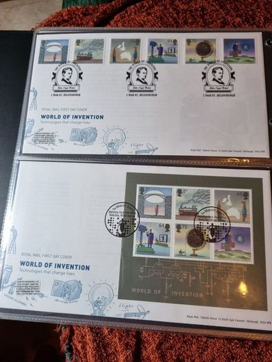 Mint UK FDC album
