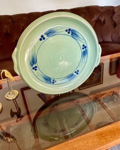 Stunning Discontinued Stoneware Jackson Kilkenny Fruit Serving Plate or Platter