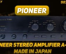 Pioneer A series A443 Stereo Amplifier with high-quality phono Stage Highly regarded and sought-after