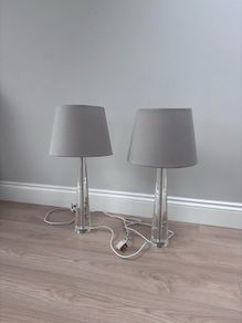 Pair of Laura Ashley Large Blake Table Lamps
