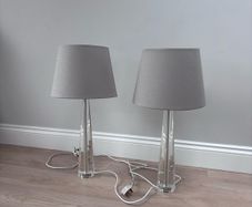 Pair of Laura Ashley Large Blake Table Lamps