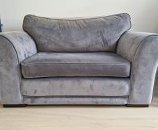 2 seater grey sofa