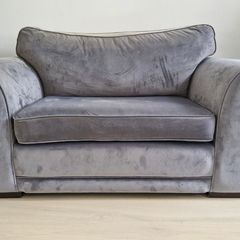 2 seater grey sofa