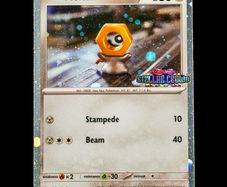 Meltan 102/142 Yuka Morii Stamped Promo Holo Scarlet Violet Stellar Crown Pokemon Card Cosmos
