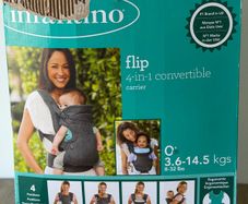 Infantino Flip Advanced 4-in-1 Baby Carrier Grey