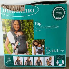 Infantino Flip Advanced 4-in-1 Baby Carrier Grey