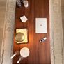 Acacia Wood Bowery Coffee Table - Mint Condition Image 10