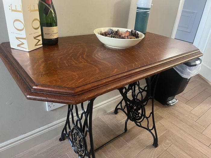 Bespoke singer table