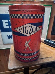 Vigzol oil drum