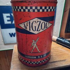 Vigzol oil drum