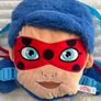 Miraculous Ladybug Plush Backpack P.M.I Kids World Zag Heroez Used Please look at the pictures Image 3