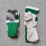 BNWT Hoops Green Football Socks Image 3