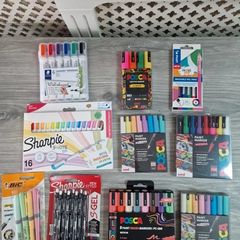 Posca,sharpie bundle etc