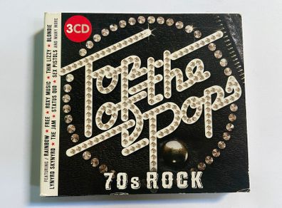 Top of the Pops 70's Rock 3 CD Set Various Artists