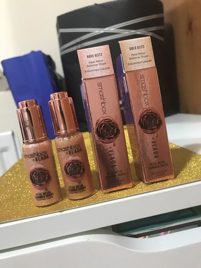 smashbox Petal Metal Shimmer Drops + VLADA