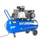 Hyundai 100 Litre Air Compressor, 14CFM/145psi, Twin Cylinder, Belt Drive 3hp Image 3