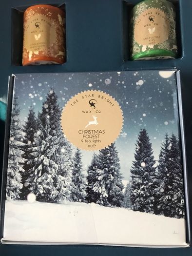 The Star Bright wax company scented candle and tea light collection