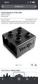 Olympic Barbell Stand