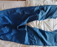 Norwester pull-up waterproof trousers (Blue)