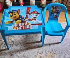 Paw Patrol Table and Chair