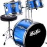 Junior Drum Kit with Drum Stool & Drumsticks Image 2
