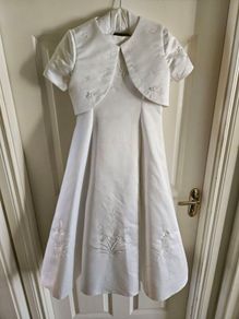 White communion dress