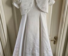 White communion dress
