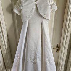 White communion dress