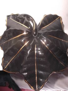 Beautiful Vintage Wall Vase, 22 ct gold