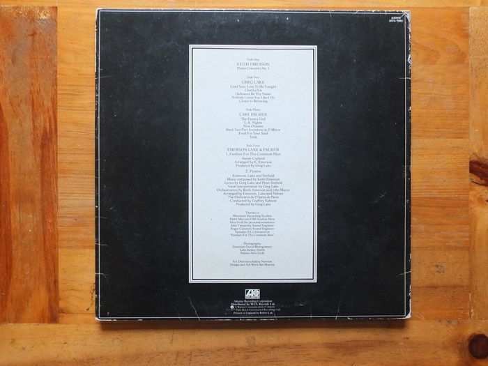 Emerson, Lake & Palmer Works Vol 1