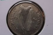 Irish Free State. 1934 Silver Half Crown