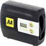 AA 12V Digital Tyre Inflator AA5502  For Cars Other Vehicles Inflatables Bicycles  Shows PSI BAR KPA 3/100 PSI Includes Adaptors, Black Image 3