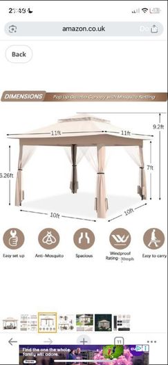 Gazebo x2