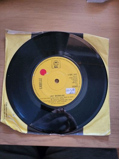 Labelle Lady Marmalade 7 inch Vinyl 1974 Epic Records