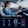 Car FM Transmitter Bluetooth 5.3 Adapter,Wireless Radio Transmitter for Car, PD 30W QC3.0 18W Fast Charging, Hands-Free,Bass Boost,LED Display,USB Flash Play,All Metal,12V/24V Image 5