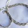 Vintage 925 Sterling Silver 18" Braided Chain Necklace 11.62 grams Image 10