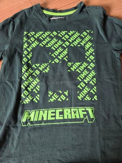 long sleeve 2 Minecraft tshirts, new, 7-8 years ild