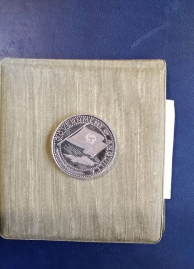 Anguilla  Proof Silver Coin  2 Dollar